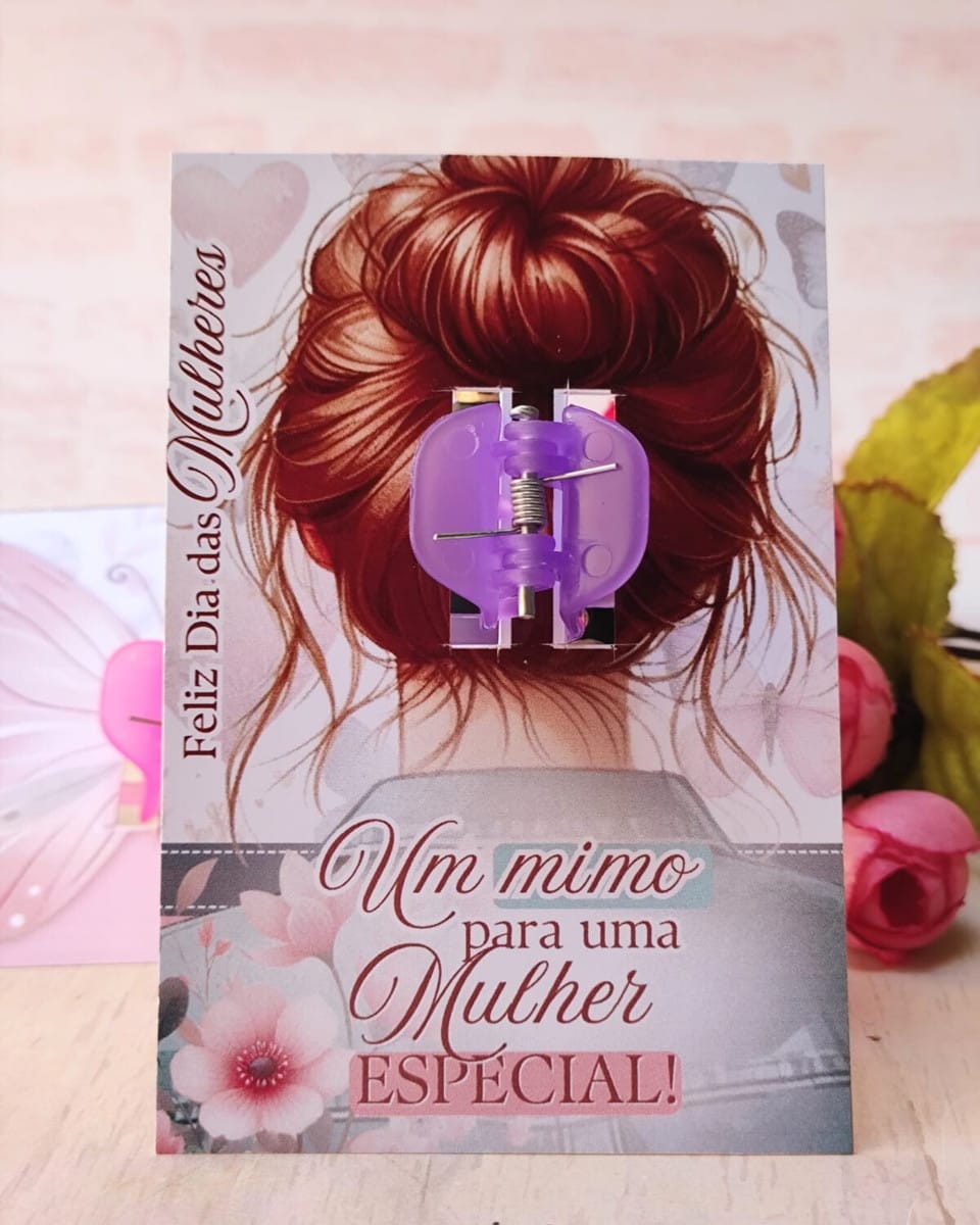 Card Digital Dia das Mulheres para Lembrancinhas 1 Card Digital Dia das Mulheres para Lembrancinhas