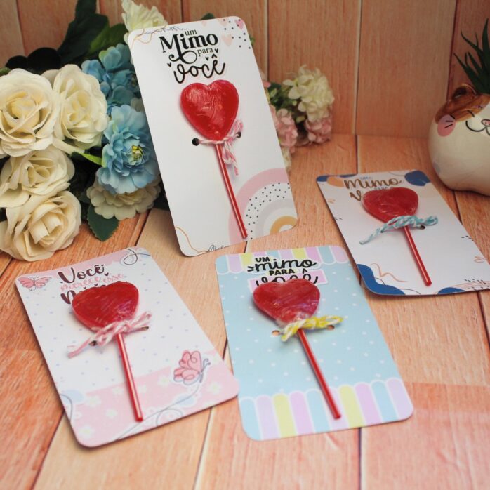 Card Pirulito Mimos Clientes