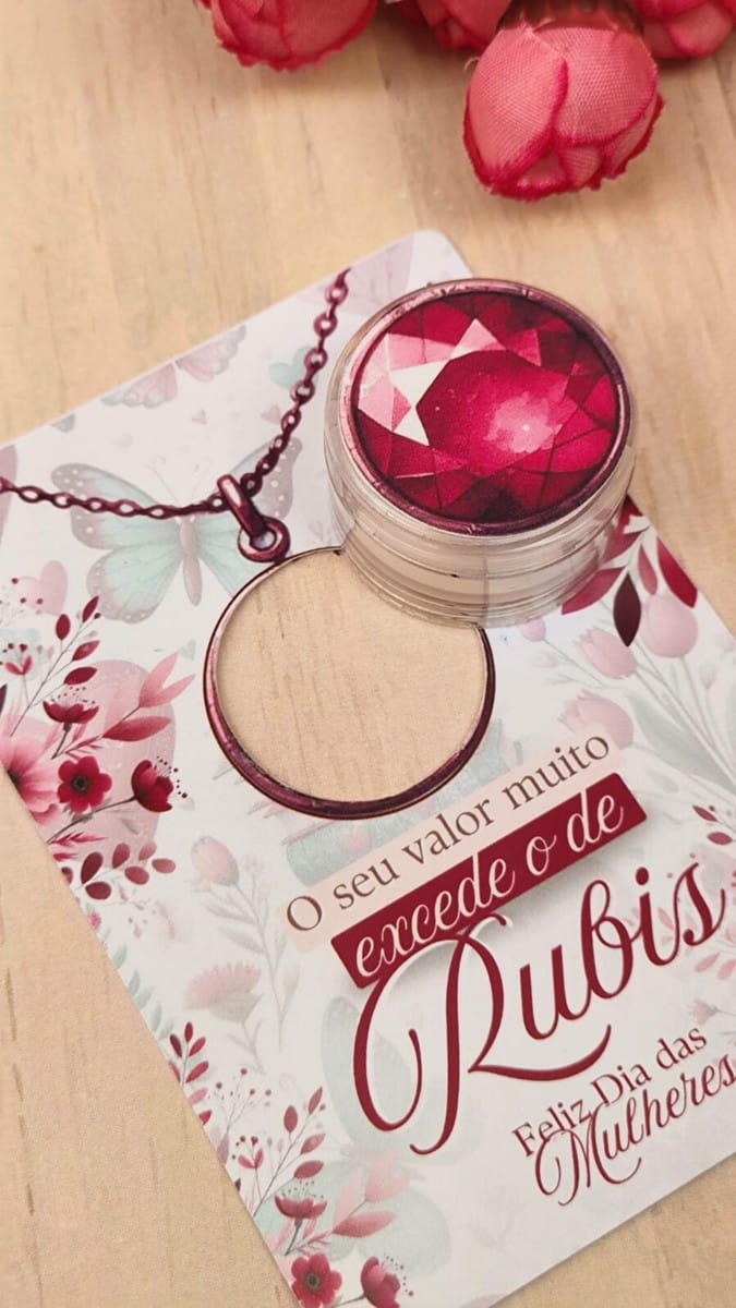 Card Digital Dia das Mulheres para Imprimir no Canva 4 Card Digital Dia das Mulheres para Imprimir no Canva - Imagem 4