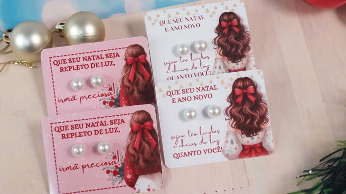 Card Retangular Brinco Natal - Pdf, Png e Canva