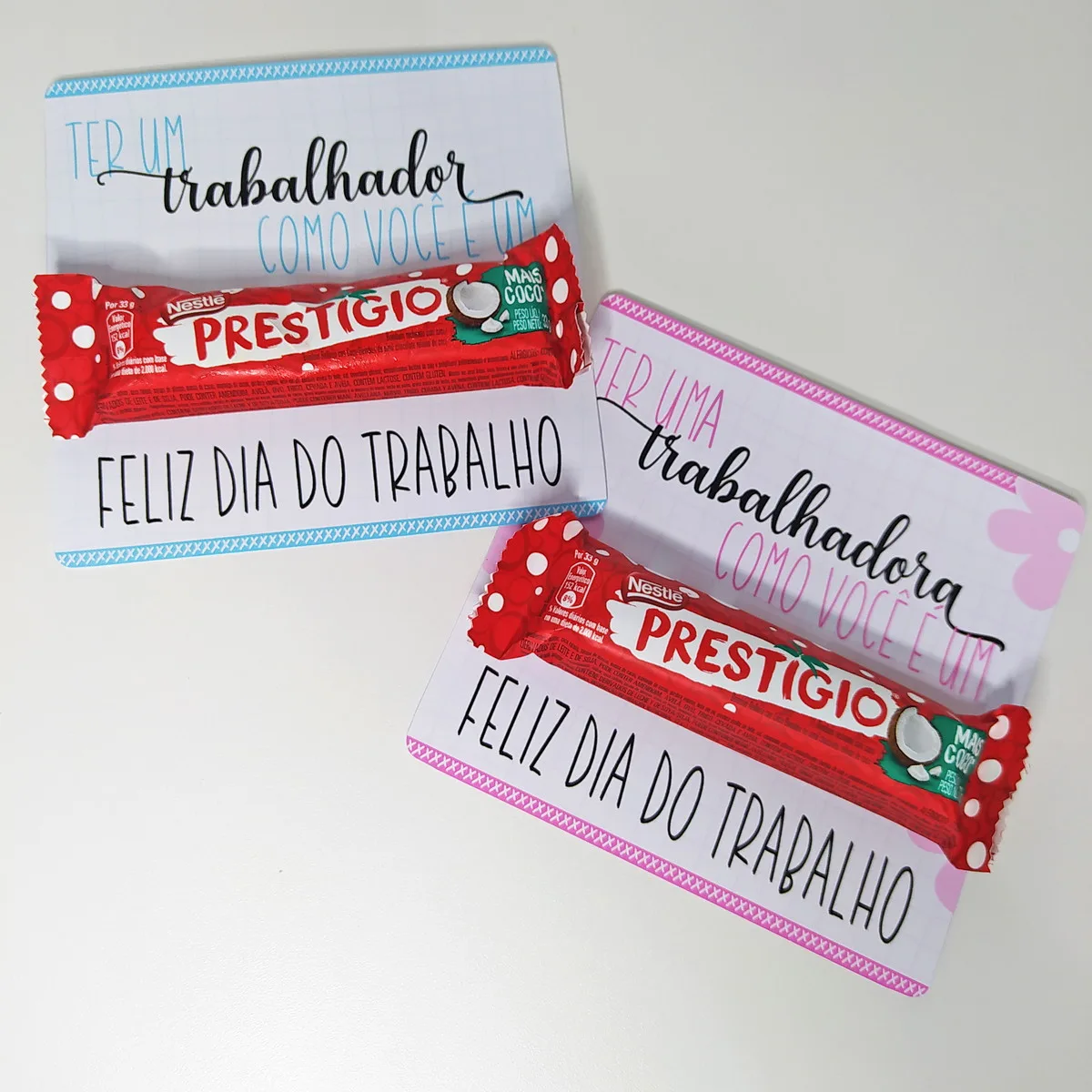 Cards Dia do Trabalhador para Imprimir e Personalizar 3 Cards Dia do Trabalhador para Imprimir e Personalizar - Imagem 3