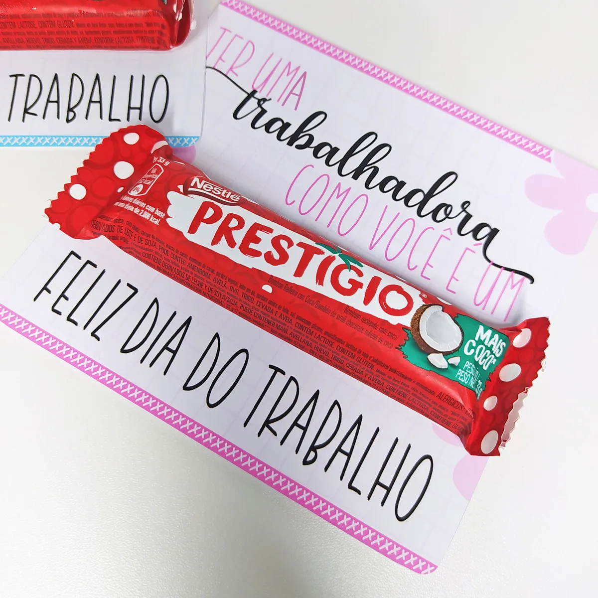 Cards Dia do Trabalhador para Imprimir e Personalizar 4 Cards Dia do Trabalhador para Imprimir e Personalizar - Imagem 4