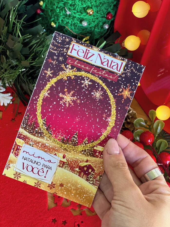 Cards Meia Esfera Natal - Png e pdf