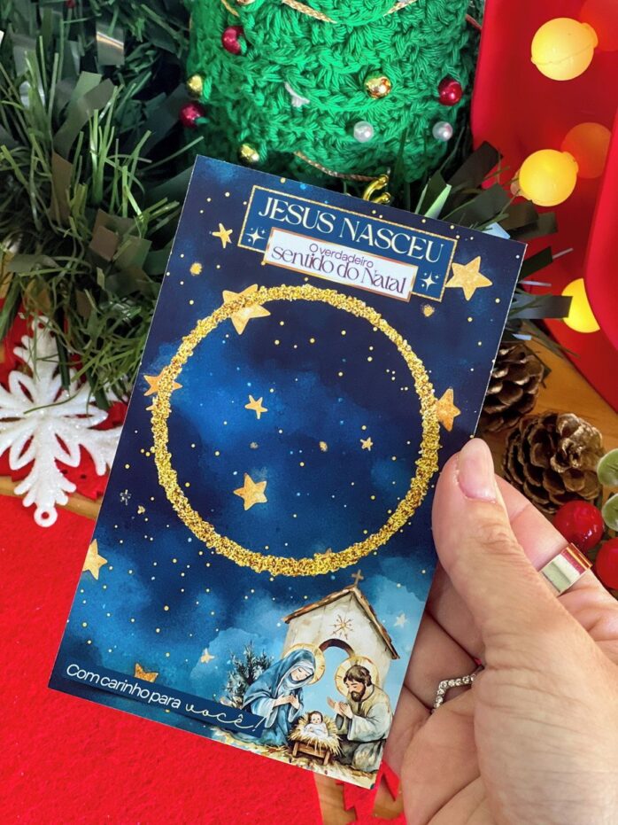 Cards Meia Esfera Natal - Png e pdf