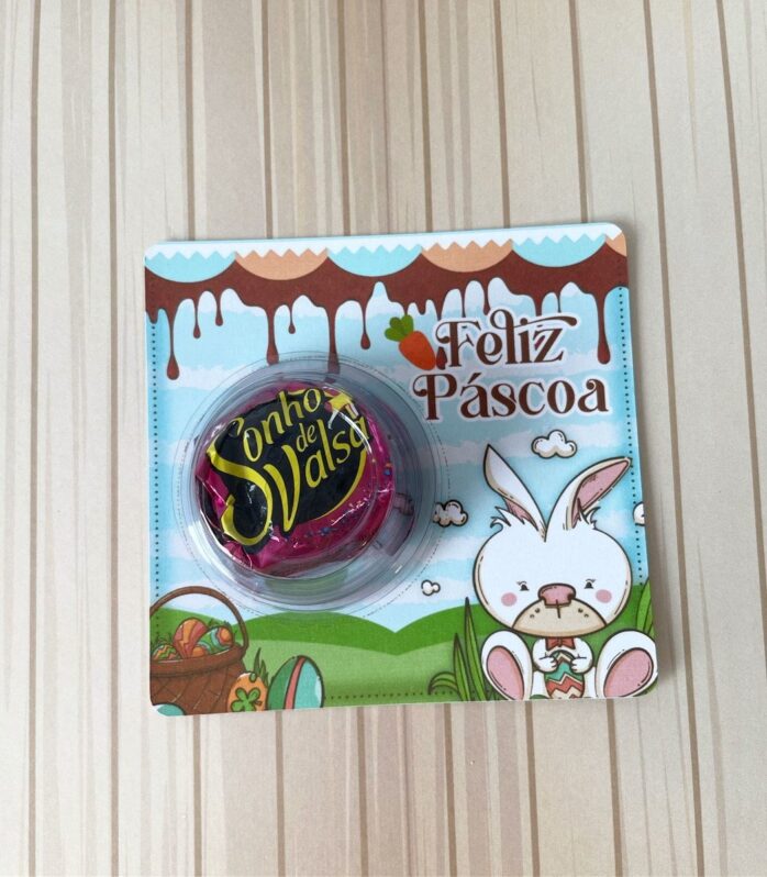 Cartão Blister Páscoa