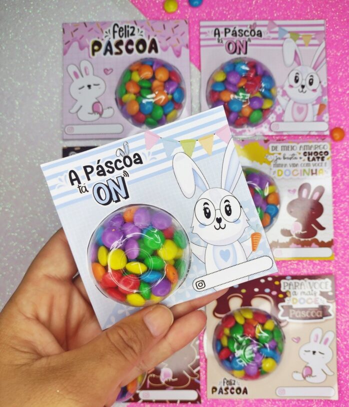 Cartão Colorete Páscoa