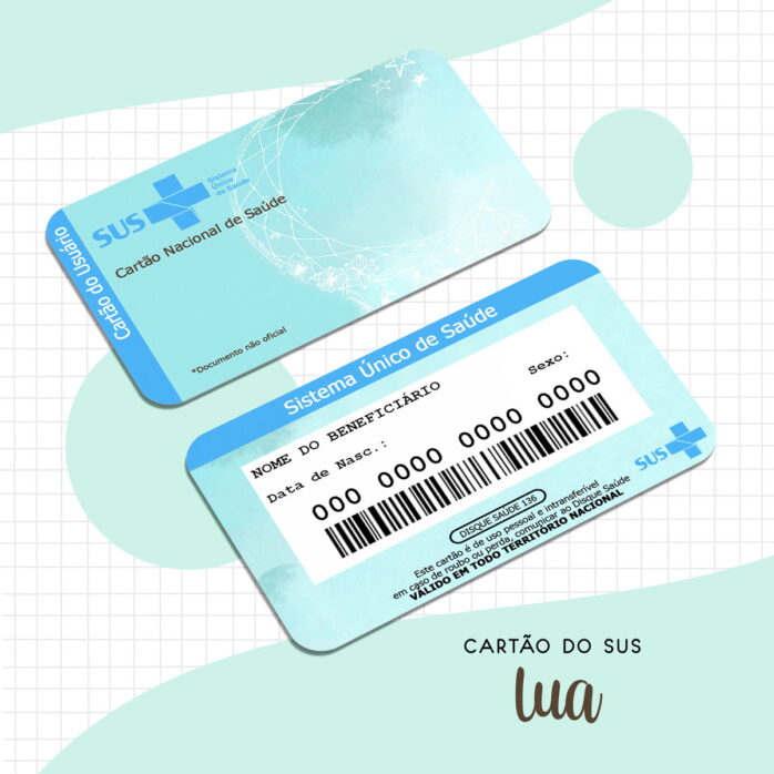 Cartão Sus Adulto Lua