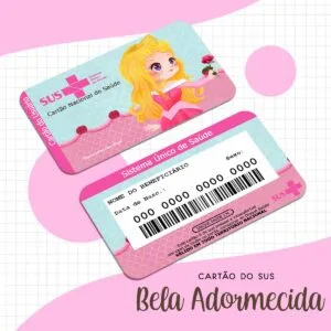 Cartão Sus Bela Adormecida