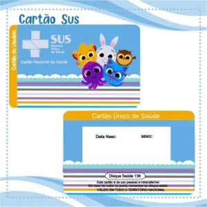 Cartão Sus Bolofofos Menino