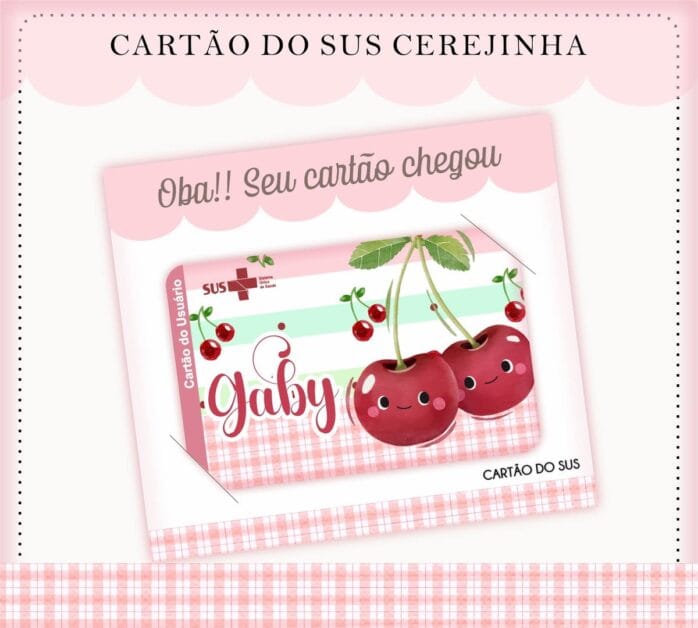 Cartão Sus Cerejinha