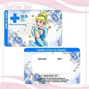 Cartão Sus Cinderela Menina