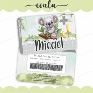 Cartão Sus Coala