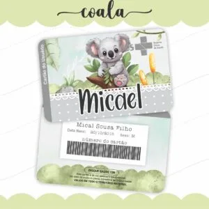 Cartão Sus Coala 28 Cartão Sus Coala