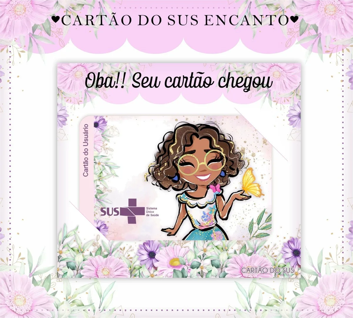 Cartão Sus Encanto 2 Cartão Sus Encanto