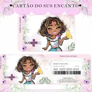 Cartão Sus Encanto 8 Cartão Sus Encanto