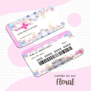 Cartão Sus Floral II 19 Cartão Sus Floral II