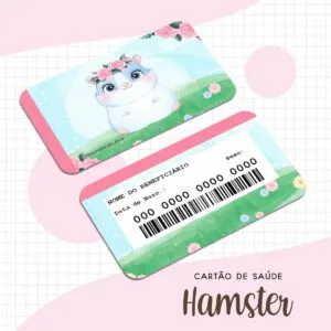 Cartão Sus Hamster 9 Cartão Sus Hamster