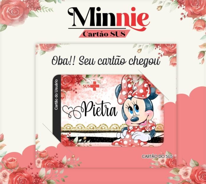 Cartão Sus Minnie