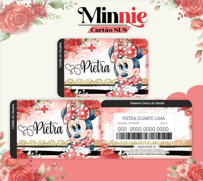 Cartão Sus Minnie