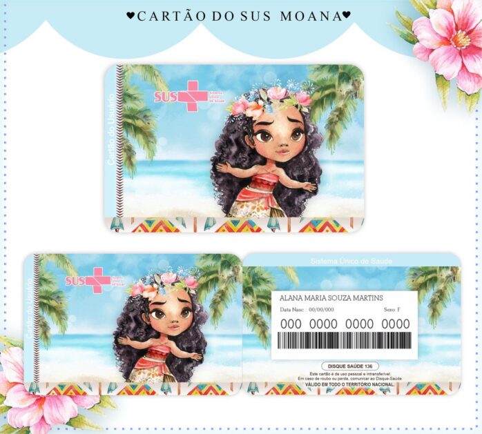 Cartão Sus Moana