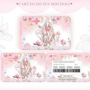 Cartão Sus Mocinha 15 Cartão Sus Mocinha