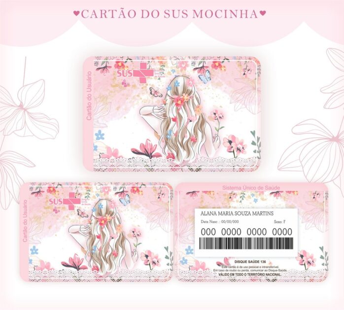 Cartão Sus Mocinha