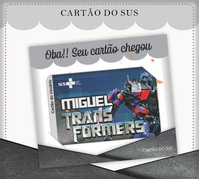Cartão Sus Transformes