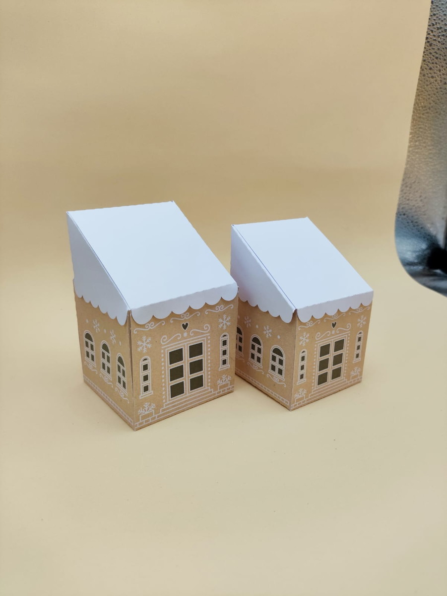Casinha de Natal Gingerbread em PDF e Studio 3 Casinha de Natal Gingerbread em PDF e Studio - Imagem 3