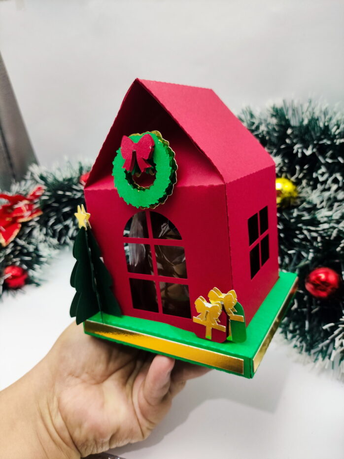 Casinha para Panetone - pdf e Studio