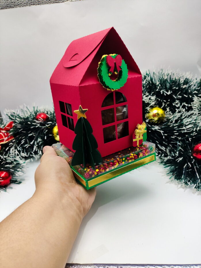 Casinha para Panetone - pdf e Studio