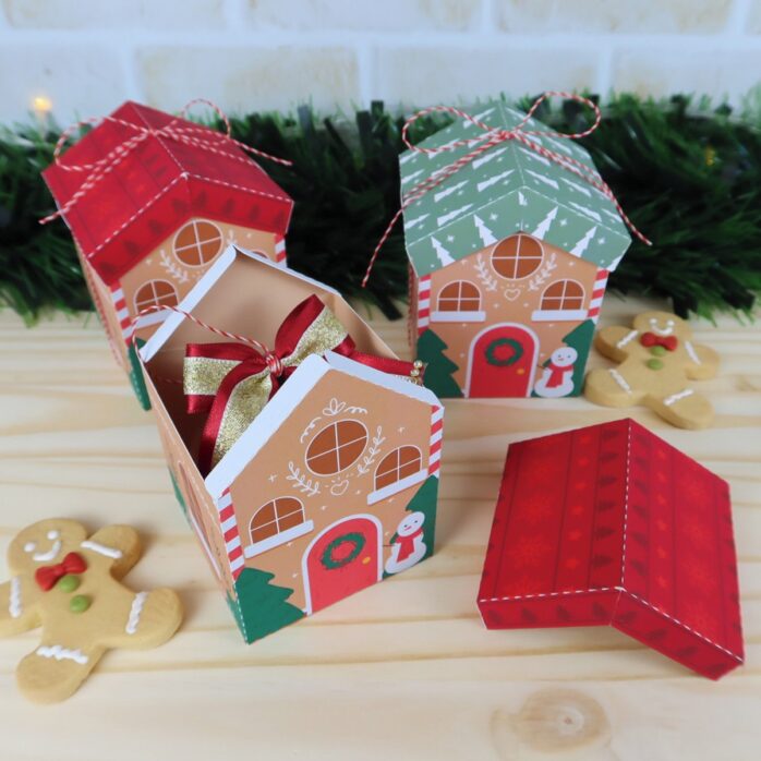 Casinha Porta Esfera Natal 2023