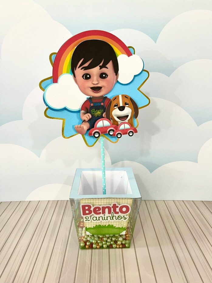 Centro de Mesa Bento e Totó