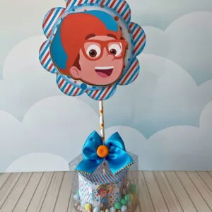 Centro de Mesa Blippi Acetato -studio e pdf 19 Centro de Mesa Blippi Acetato -studio e pdf