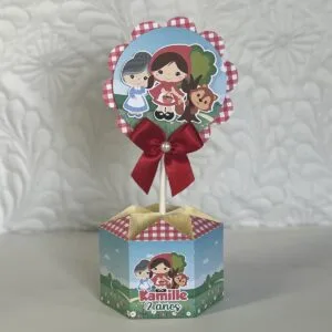 Centro de Mesa Chapeuzinho Vermelho