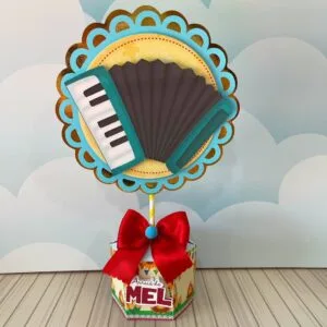 Centro de Mesa Festa Junina Menina