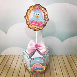 Centro De Mesa Galinha Pintadinha Menina 11 Centro De Mesa Galinha Pintadinha Menina