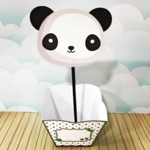 Centro De Mesa Panda Menino 17 Centro De Mesa Panda Menino