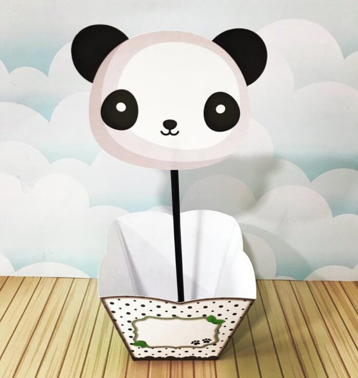 Centro De Mesa Panda Menino