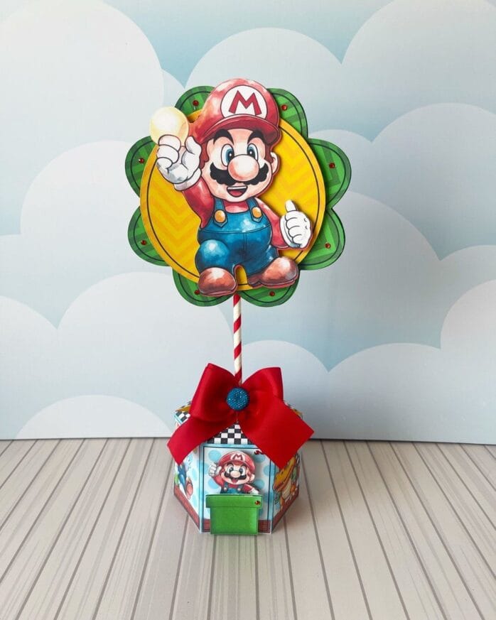 Centro de Mesa Super Mario