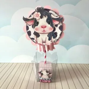 Centro de Mesa Vaquinha 7 Centro de Mesa Vaquinha