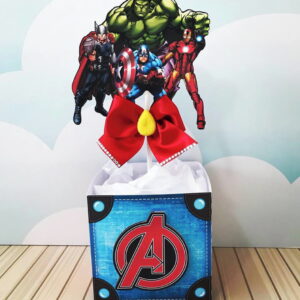 centro de mesa vingadores arquivo digital 2