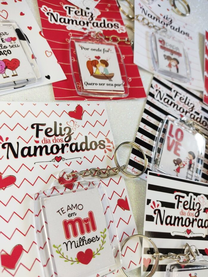Chaveiro Dia dos Namorados