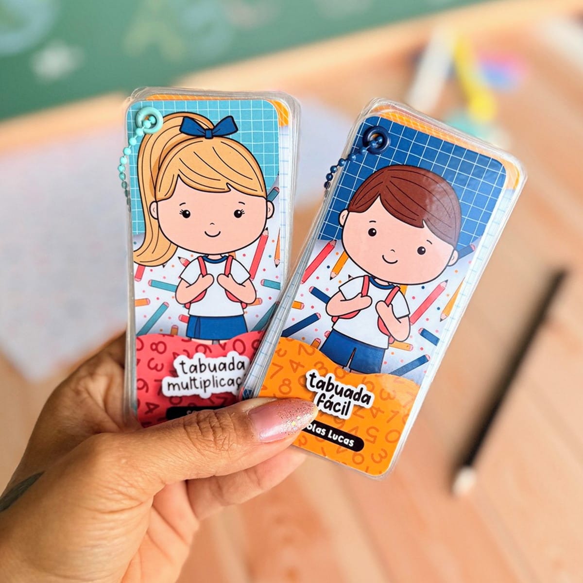 Chaveiro Tabuada Escolar Arquivo Digital para Sublimação 1 Chaveiro Tabuada Escolar Arquivo Digital para Sublimação