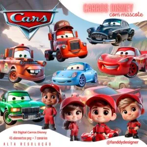 Cliparts Carros Disney Png Imagens Baby 3D Cute Bebês