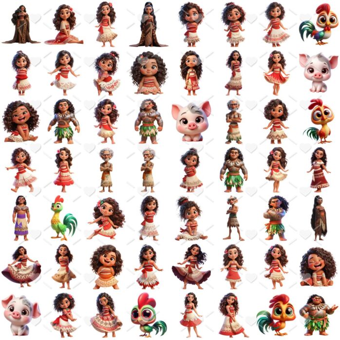 Cliparts Moana 2 Png Imagens Alta Resolução Sem Fundo