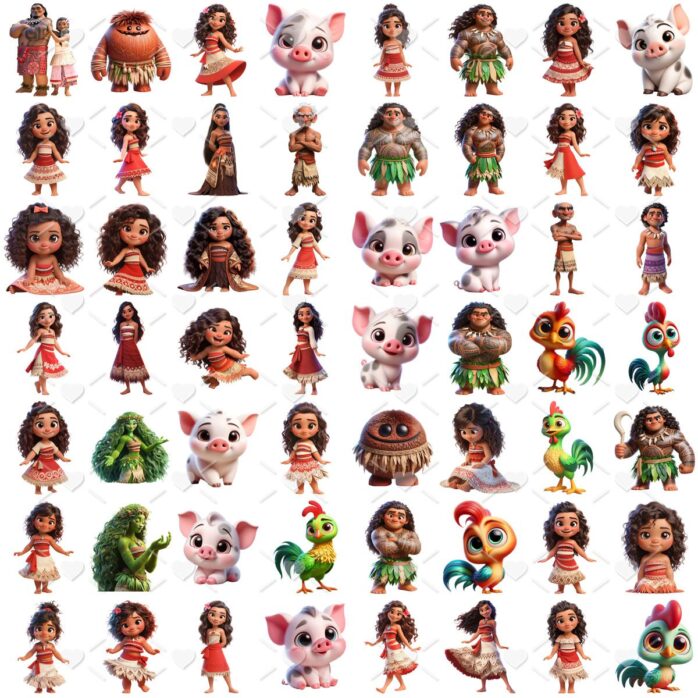 Cliparts Moana 2 Png Imagens Alta Resolução Sem Fundo