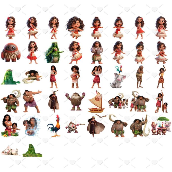 Cliparts Moana 2 Png Imagens Alta Resolução Sem Fundo