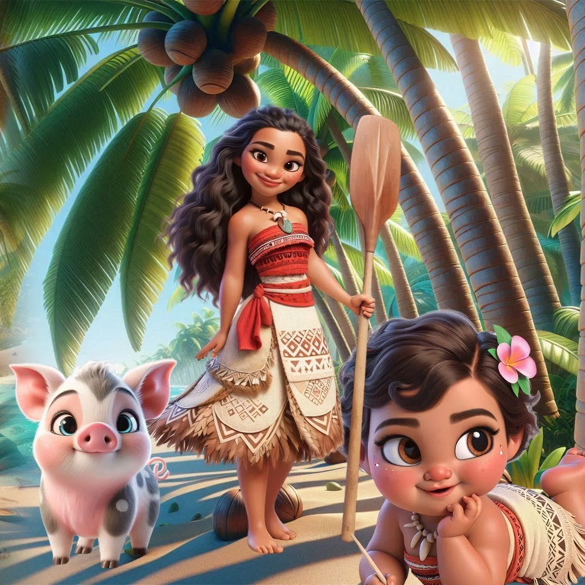 Cliparts Moana 3D Imagens Png Sem Fundo 3D Cute Baby 3 Cliparts Moana 3D Imagens Png Sem Fundo 3D Cute Baby