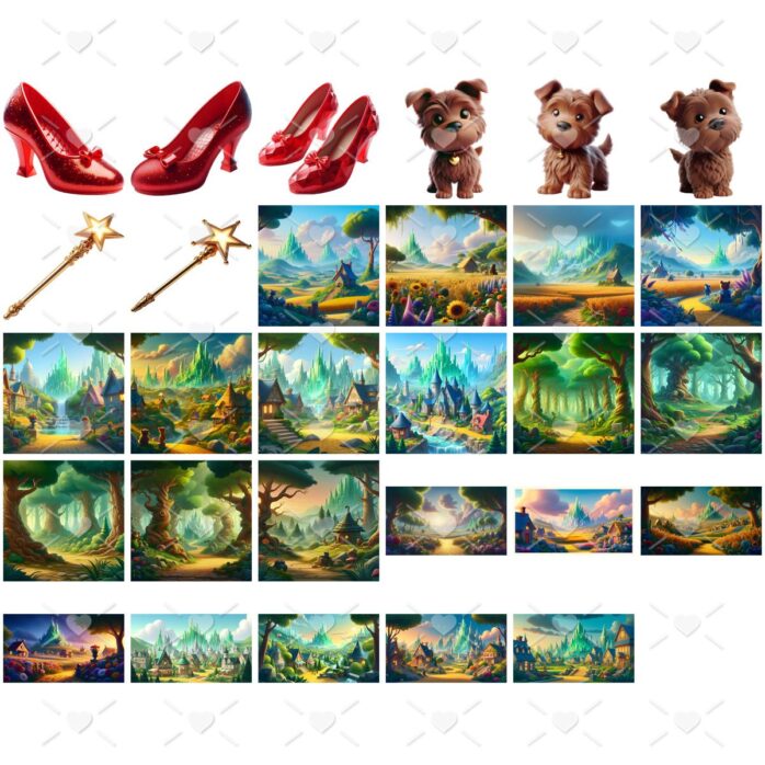 Cliparts O Magico De Oz Imagens Png 3d Cute Mascotinhos