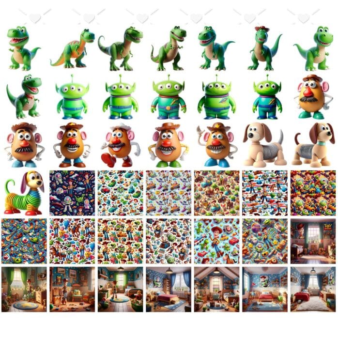 Cliparts Toy Story Imagens Png 3D Cute Baby Buzz Woody